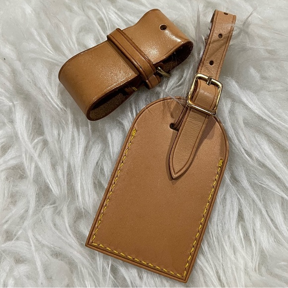 Louis Vuitton Luggage Tag and Belt Set - Picture 2 of 2